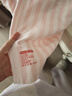 蕉內(nèi)【周冬雨同款】520H超級(jí)市場女士睡衣帶胸墊家居服透氣暖感春秋季 【女士-帶杯】櫻桃-荷粉條紋 L 曬單實(shí)拍圖