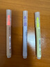 得力彩色熒光筆記號筆熒光標記筆彩色瑩光手賬手帳彩色筆大容量多色彩筆手抄報銀光熒光色水性記號筆 【3支】熒光筆（黃/橙/紫） 曬單實(shí)拍圖