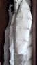 網(wǎng)易嚴選【中國大鵝】焱95%白鵝絨高蓬輕奢羽絨服加厚保暖七夕送男友老公 【24升級】晨霧（長款） -男女同款 XS （160/84A） 曬單實拍圖