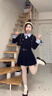 FSHE春裝小香風(fēng)連衣裙套裝女2025年新款小個(gè)子感開春穿搭配一整套 上衣+半身裙套裝【春裝女款2025 L 60kg/L 曬單實(shí)拍圖