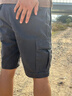 AK ARMY阿美咔嘰美式復古重磅迷彩工裝短褲男戶(hù)外多袋純棉休閑褲四五分褲 深灰色 30 曬單實(shí)拍圖