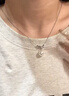 Grace Girl紫藤花手鏈女輕奢高級時尚手飾品送女友媽媽生日禮物情人節(jié)紀念日 紫藤花套裝【手鏈+貝珠款項鏈】 曬單實拍圖