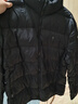 與狼共舞【90%鵝絨】羽絨服男秋冬款精致人標立領外套男 黑色 XL(180)  曬單實拍圖