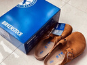 BIRKENSTOCK勃肯德國(guó)進(jìn)口男女款牛皮絨面革軟底Boston包頭拖鞋 棕色常規(guī)版1009542 42 曬單實(shí)拍圖