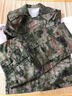 新款夏冬季正版迷彩服套裝作訓長袖戶外拓展訓練服原廠新式訓練服 綠色夏套裝【衣+褲】 XL 170/100 曬單實拍圖