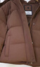 KOLON SPORT/可隆SECO短款羽絨服 女子戶外防風(fēng)連帽通勤保暖鵝絨服 LKDJ4WTT04-DN 深棕色 L 曬單實(shí)拍圖