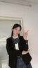 綴櫻正版jk制服西裝三件套裝秋冬穿搭女學(xué)院風(fēng)校供長袖寬松校供百搭 倫敦+黑西裝+淺灰背心+襯衫+領(lǐng)結(jié) M 【90-00斤】 曬單實(shí)拍圖