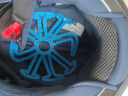GUEIN頭盔內襯墊不壓發(fā)型防壓神器通風(fēng)透氣四季通用電動(dòng)車(chē)電瓶車(chē)硅膠墊 防壓頭發(fā)硅膠內襯墊-8爪黑色 曬單實(shí)拍圖