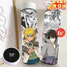 LOCKZI火影忍者水杯水門(mén)波風(fēng)304不銹鋼智能保溫杯顯溫便攜帶大容量茶杯 漫畫(huà)網(wǎng)格風(fēng)校園顯溫款【次日達】 波風(fēng)水門(mén)0穢土500ML茶隔 曬單實(shí)拍圖