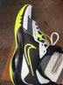 耐克NIKE男運(yùn)動(dòng)鞋NIKE PRECISION VI籃球鞋DD9535-009 黑綠 40 曬單實(shí)拍圖