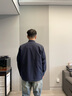 BOSS博斯【七夕節(jié)禮物】男士2025年春季新款彈力棉質(zhì)寬松版型外套襯衫 404-深藍(lán)色 M 曬單實(shí)拍圖