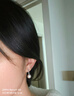 黛米 婉婷 白色水滴形珍珠耳釘S925銀氣質(zhì)長(zhǎng)耳環(huán)耳飾附證書情人節(jié)禮物 水滴形 約7mm 曬單實(shí)拍圖