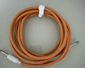 Kirlin 科林 吉他連接線 電箱木吉他貝斯樂(lè)器音頻降噪線 3米雙直馬卡龍橙 曬單實(shí)拍圖
