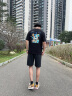 卡賓男裝 精致繡花T恤2025夏季新款生動有趣色彩豐富 煤黑色01 L /175/50 曬單實拍圖