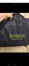 羅蒙（ROMON）中老年西服套裝男士定制商務(wù)休閑爸爸西裝男喜公公父親結(jié)婚宴禮服 雙扣藏青西服+西褲 XL碼(贈-8件禮品) 曬單實(shí)拍圖