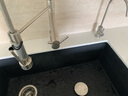科勒（KOHLER）廚房星空黑色水槽大單槽石英石洗菜盆臺上臺下盆洗碗池廚盆31084T 石槽750x500丨不含水龍頭 曬單實(shí)拍圖