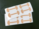 甲溝炎矯正器甲溝炎墊片正甲貼片甲蓋內嵌神器隔離腳趾甲填充墊片 40貼/10張【矯正嵌甲 不扎肉】 曬單實(shí)拍圖