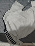 花語(yǔ)志短袖女t恤寬松衣服女裝夏季2025新款韓版高顏值半袖顯瘦遮肚上衣 美式字母三條杠短袖【淺灰】 S 【建議90-110斤】 曬單實(shí)拍圖