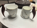 瑪戈隆特【七夕禮物】進博盛宴小鳥對杯家用水杯咖啡杯茶杯杯子 曬單實拍圖