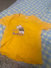 奢娣魅儷2023新款夏季短袖t恤女印花韓版寬松學(xué)生百搭半袖上衣女裝大號潮 黃色五只小貓咪 2XL 【建議145-165斤】 曬單實(shí)拍圖