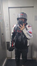 杜漢（DUHAN）摩托車騎行服皮衣男女情侶機車夾克四季防風防摔賽車服夏季騎士服 黑紅白四季皮衣（男） 3XL 曬單實拍圖