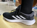 阿迪達(dá)斯 （adidas）官方艦店網(wǎng)男鞋 新款運動鞋緩震透氣低幫鞋子耐磨輕便跑步鞋子男 3015-白色-透氣舒適-主推款 41 曬單實拍圖