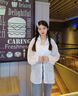 CEENIU透氣薄款防曬衣女2025新款夏季寬松韓版速干防曬百搭洋氣襯衫外套 白色 L 適合116-135斤 曬單實拍圖