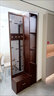 藝居佳品新中式實(shí)木玄關(guān)柜鞋柜衣帽架一體客廳隔斷柜入戶(hù)裝飾柜換鞋凳 現代中式坐凳220*80cm 曬單實(shí)拍圖