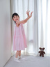 巴拉巴拉女童裙子兒童連衣裙2025新款夏裝大童荷葉邊甜美A字傘裙 夢(mèng)幻粉60356 120 曬單實(shí)拍圖