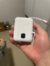 羽博充電寶自帶線超薄小巧便攜10000毫安大容量22.5W快充適用于小米華為蘋果11/12/13/14/16pro快充 月光白 曬單實拍圖