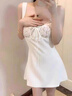 FSHE法式甜美吊帶背心裙2025春季新款小眾拼接A字顯瘦百搭連衣裙女裝 圖片色 S 【80-95斤】 曬單實(shí)拍圖