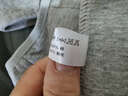 貓人（MiiOW）媽媽內(nèi)衣女背心式純棉無鋼圈中老年婦女前扣文胸薄款老人大碼胸罩 灰色 3XL (115-130斤) 曬單實(shí)拍圖