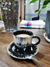 三物 無(wú)極鎏銀釉咖啡杯高檔精致男女生款創(chuàng  )意水杯小眾輕奢送禮品 無(wú)極咖啡杯 曬單實(shí)拍圖