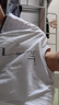 花花公子（PLAYBOY）短袖T恤男夏季男士休閑衣服寬松純棉半袖潮流打底衫 白色 3XL  曬單實(shí)拍圖