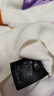 京東京造毛衣女時(shí)尚針織衫氣質(zhì)彩色扣V領(lǐng)衣服百搭冬外套女 白色 XL 曬單實(shí)拍圖
