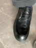 奧康休閑皮鞋軟底百搭商務(wù)男鞋真皮透氣防滑耐磨套腳舒適樂(lè )福鞋厚底 黑色 43 （運動(dòng)鞋44=本款43） 曬單實(shí)拍圖