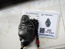 迎淇軒彌勒佛手把件真品新疆和田玉細(xì)料青玉立體佛公把玩玉石文玩件玉器 曬單實(shí)拍圖