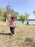 嘟嘟家寶寶運(yùn)動(dòng)套裝秋款男童長(zhǎng)袖長(zhǎng)褲兩件套春秋兒童褲子童裝秋 粉色 90 曬單實(shí)拍圖