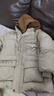 迪士尼（Disney）男童加絨棉服外套冬裝棉襖衣服兒童厚棉衣【免洗亮面】保暖上衣 卡其色 140 cm 曬單實拍圖