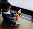 牧童寶寶學(xué)步鞋2025秋季新款男童軟底防滑嬰兒鞋子透氣網(wǎng)面面包鞋女童 椰子灰（鏤空單網(wǎng)） 胖腳推薦 20 鞋內長(cháng)14.5cm/適合腳長(cháng)14.2cm 曬單實(shí)拍圖