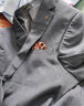 杉杉西服套裝男士修身職業(yè)正裝西裝套裝商務(wù)伴郎服新郎服禮服男裝彈力 曬單實(shí)拍圖