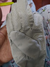夏季冰涼透氣防曬手套超薄款女款冰絲全指感速干戶(hù)外運動(dòng)健身觸屏 灰白 曬單實(shí)拍圖