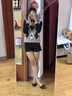 恩若凡大碼女鞋41-43碼寬胖腳淺口瓢鞋單鞋女平底尖頭平底鞋軟底船鞋綠 黑色 39 曬單實(shí)拍圖