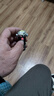 筏芯迷你手電筒超小便攜充電寶鑰匙扣戶外防水多功能移動電源 銀黑色雙C口D快充線 曬單實拍圖