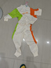 奧蒙威（AOMENGWEI）女童運動(dòng)套裝春秋季中大童學(xué)生長(cháng)袖長(cháng)褲兩件套ER-MZ-1006 白色 130 曬單實(shí)拍圖