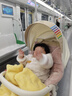 喜得瑞喜得瑞寶寶地板鞋春秋棉鞋嬰幼兒學步布鞋周歲女寶公主防滑軟底鞋 粉色 M (內長12CM) 建議7-11個月 曬單實拍圖