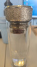 特美刻（TOMIC）玻璃杯男士水杯雙層高硼硅玻璃茶杯防燙泡茶杯商務(wù)辦公畢業(yè)季禮物 曬單實(shí)拍圖