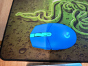羅技（Logitech）K865無(wú)線(xiàn)機械鍵盤(pán) 藍牙鍵盤(pán)紅軸鍵盤(pán) 辦公游戲電競鍵盤(pán)雙模鍵盤(pán) 家用全尺寸104鍵 三設備連接 K865+G304【電競套裝-藍色】 曬單實(shí)拍圖
