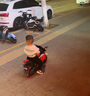 吉萊福兒童電動(dòng)摩托車(chē)兒童摩托車(chē)3-6歲兒童電動(dòng)車(chē)玩具車(chē)可坐人兒童車(chē) 兩輪紅|單驅+7A電瓶+閃光輪+遙控 曬單實(shí)拍圖