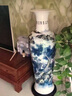 萬益宏景德鎮(zhèn)陶瓷手繪源遠(yuǎn)流長山水落地大花瓶裝飾公司客廳酒店開業(yè)擺件 手繪青花源遠(yuǎn)流長單個(gè)+送底 220cm 曬單實(shí)拍圖
